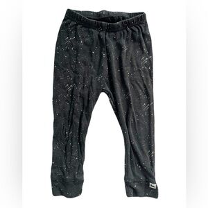 Little & Lively Black and White Constellation Leggings